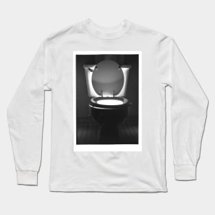 Glowing Toilet Long Sleeve T-Shirt